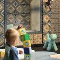 Керамический декор Kerama Marazzi Фантазия 1 матовый HGD\A555\5009 20х20 см арт-HGD\A555\5009 — фото 2, Керамическая плитка