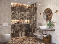 Товар: Керамический бордюр Azori Atlas Dark 7,5х63 см арт-588871001 - фото 2 Керамический бордюр Azori Atlas Dark 7,5х63 см арт-588871001 — фото 2, Керамическая плитка