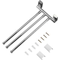 Полотенцедержатель Frap F18 поворотный Хром арт-F1813 — фото 9, Полотенцедержатели