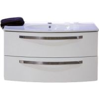 Товар: Тумба под раковину Cezares Comfort 100 подвесная Bianco lucido арт-54281 - фото 2 Тумба под раковину Cezares Comfort 100 подвесная Bianco lucido арт-54281 — фото 2, Тумбы под раковину