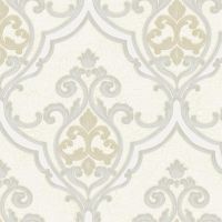 Обои Bernardo Bartalucci Giulia Винил на флизелине (1,06*10,05) Белый, Дамаск арт-84125-3 — фото 1, Обои для стен