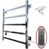 Электрический полотенцесушитель Тругор ПЭК 20 КВ 60x40 Хром арт-Пэк20кв/6040 — фото 1, Электрические полотенцесушители