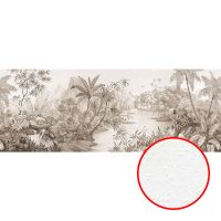 Фреска Ortograf Its Jungle 33665 Фактура бархат FX Флизелин (8*3) Бежевый, Деревья арт-33665 (бархат FX) — фото 1, Фрески