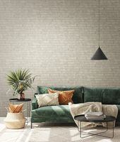 Обои Marburg Essentiell Винил на флизелине (0,53*10,05) Серый/Серебряный, Кирпич арт-34613 — фото 3, Обои для стен