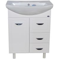 Тумба под раковину Bellezza Классик 65 Белая арт-4631909700010 — фото 1, Тумбы под раковину