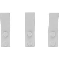 Комплект крючков Aquanet Магнум Белый матовый арт-336614 — фото 3, Крючки для полотенец