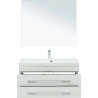 Комплект мебели для ванной Aquanet Верона 90 подвесной Белый матовый арт-287639 — фото 5, Комплекты мебели для ванной