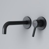 Смеситель для раковины AM.PM X-Joy S Черный матовый арт-F85B72622 — фото 1, Смесители для раковины