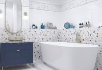 Керамическая плитка AltaCera Smalta White настенная 24,9х50 см арт-WT9SML00 — фото 4, Керамическая плитка