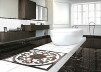 Керамогранит Casalgrande Padana Marmoker New Colours Cp Night Storm Lucido 60х120 см арт-СП615 — фото 2, Керамогранит