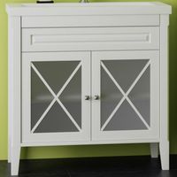 Тумба под раковину Opadiris Палермо 90 Белая матовая арт-00-00002355 — фото 1, Тумбы под раковину