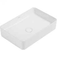 Раковина-чаша Abber Rechteck 51 Белая арт-AC2207 — фото 1, Раковины накладные