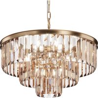 Люстра Maytoni Neoclassic Revero Прозрачная Золото арт-MOD085PL-07G — фото 2, Люстры