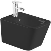 Биде Timo Soli подвесное Черное матовое арт-TK-304MB — фото 1, Биде подвесные