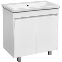 Тумба под раковину Stella Polar Фаворита 80 Белая арт-SP-00000164 — фото 1, Тумбы под раковину