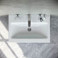 Тумба под раковину AM.PM Gem 60 2 подвесная Белая арт-M90FHX06022WG — фото 3, Тумбы под раковину