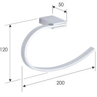 Товар: Кольцо для полотенец Remer Flat Хром арт-FT44CR - фото 2 Кольцо для полотенец Remer Flat Хром арт-FT44CR — фото 2, Полотенцедержатели