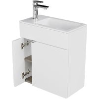 Тумба под раковину Kerama Marazzi Lato 50 LA.50\WHT подвесная Белая глянцевая арт-LA.50\WHT — фото 5, Тумбы под раковину