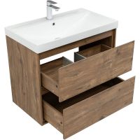 Товар: Тумба под раковину Aquanet Милан 80 подвесная Дуб рустикальный арт-336379 - фото 6 Тумба под раковину Aquanet Милан 80 подвесная Дуб рустикальный арт-336379 — фото 6, Тумбы под раковину