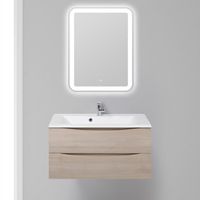 Тумба под раковину BelBagno Marino 90 подвесная Rovere Grigio арт-MARINO-900-2C-SO-RG-P — фото 2, Тумбы под раковину