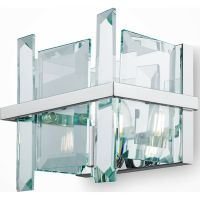 Настенный светильник Maytoni Modern Cerezo Прозрачный Хром арт-MOD201WL-01N — фото 2, Бра