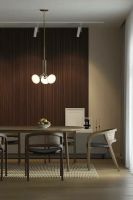 Модульная панель Acupan Gleis Эльм коричневый 2760х122х12 мм арт-AP122502.94 — фото 4, Панели