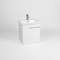 Тумба под раковину VIANT Куба 50 подвесная Белая арт-VKUB50CO-T1STP — фото 3, Тумбы под раковину