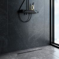 Душевой лоток AM.PM MasterFlow 60 с Черной матовой решеткой Slim line арт-W01SC-S11-060-05BM — фото 9, Душевые лотки