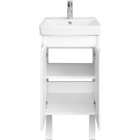 Тумба под раковину Aquaton Сканди Doors 45 Белая арт-1A278701SD010 — фото 3, Тумбы под раковину