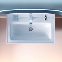 Тумба под раковину AM.PM X-Joy 80 подвесная Белый глянец арт-M85AFHX0802WG — фото 12, Тумбы под раковину