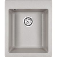 Кухонная мойка Paulmark Kante 40 Серая арт-PM104249-GR — фото 1, Кухонные мойки