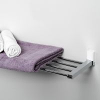 Полка для полотенец WasserKRAFT Leine Хром арт-K-5011W — фото 1, Полки для полотенец