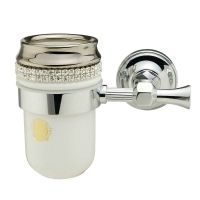 Стакан для зубных щеток Migliore Dubai Белый Хром арт-28481 — фото 2, Стаканы для зубных щеток