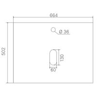 Тумба под раковину VIANT Бостон 65 подвесная Белая Дуб Вотан арт-VBOS65N-T1STP — фото 6, Тумбы под раковину
