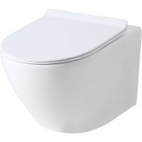 Товар: Унитаз Orange подвесной с сиденьем Микролифт арт-C07-100w - фото 1 Унитаз Orange подвесной с сиденьем Микролифт арт-C07-100w — фото 1, Подвесные унитазы