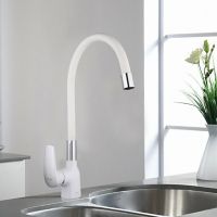 Смеситель для кухни Frap Белый арт-F4453-03 — фото 8, Смесители для кухни