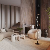 Торшер Maytoni Modern Tau Белый Черный арт-MOD166FL-L15B3K — фото 5, Торшеры