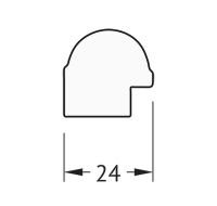 Зеркало Evoform Definite 127х67 в багетной раме - Золотой бамбук 24 мм арт-BY 0746 — фото 5, Зеркала в ванную комнату