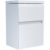 Тумба с раковиной Marka One Bumble 40П подвесная Белая арт-Ц0000001481 — фото 1, Тумбы с раковиной