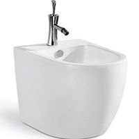 Биде Timo Kulo Белое арт-TK-402 — фото 1, Биде напольные