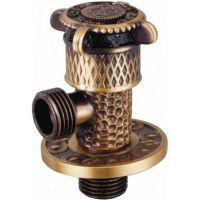 Запорный вентиль ZorG Antic Бронза арт-AZR 6 BR — фото 1, Комплектующие для душевого оборудования