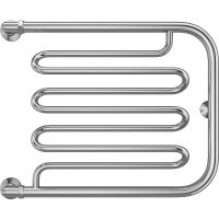 Водяной полотенцесушитель Terminus Фокстрот-Лиана (1) 500x600 Хром, боковое подключение, G 1" НР арт-4620768880988 — фото 2, Водяные полотенцесушители