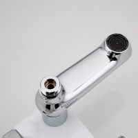 Душевая система Frap H34 Белая Хром арт-F2434 — фото 7, Душевые стойки