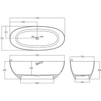 Товар: Ванна из полиэфирной смолы Abber Kristall 170х75 Оливковая без гидромассажа арт-AT9703Vesuvian - фото 7 Ванна из полиэфирной смолы Abber Kristall 170х75 Оливковая без гидромассажа арт-AT9703Vesuvian — фото 7, Ванны из полиэфирной смолы