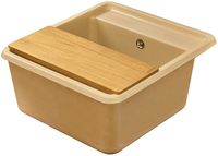 Кухонная мойка Aquaton Беллис 57 Латте арт-1A724932BS260 — фото 4, Кухонные мойки