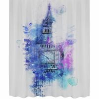 Штора для ванны WasserKRAFT Lossa 180х200 Белая арт-SC-81103 — фото 1, Шторы для ванной