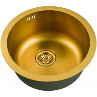 Кухонная мойка ZorG PVD Bronze Бронза арт-SZR-500-BRONZE — фото 1, Кухонные мойки