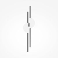 Настенный светильник Maytoni Modern Mirage Skyline Черный, Белый арт-MOD179WL-L22W4K1 — фото 4, Бра