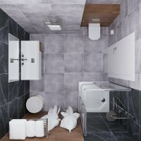 Душевой уголок Triton Вента-Хром 80х80 профиль Хром стекло прозрачное арт-Щ0000049620 — фото 8, Квадратные душевые уголки