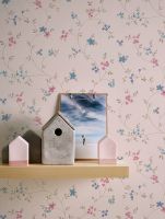 Обои AS Creation Maison Charme Винил на флизелине (0,53*10,05) Розовый/Зеленый/Синий, Цветы арт-39071-1 — фото 5, Обои для стен